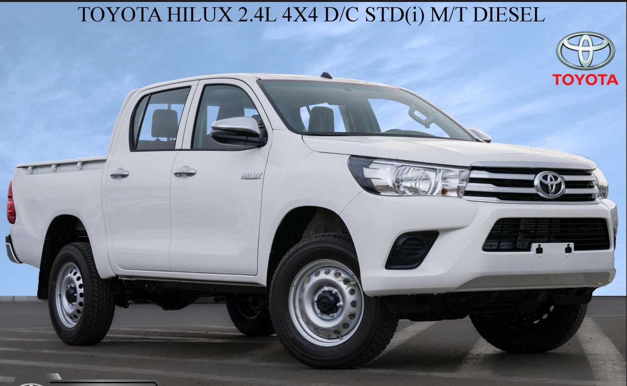 TOYOTA HILUX 2.4L 4X4 D/C STD(i) M/T DIESEL